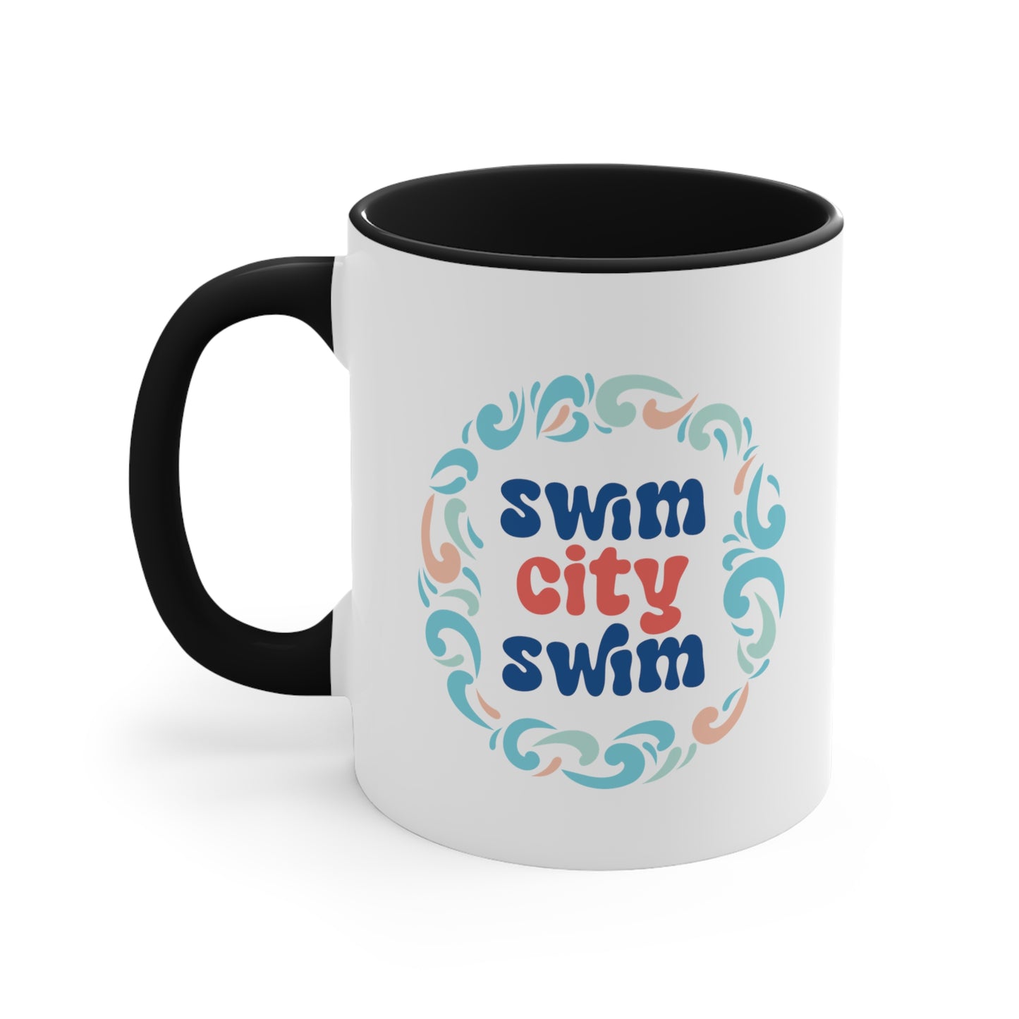 SwimCity Swim Ceramic Mug, 11oz