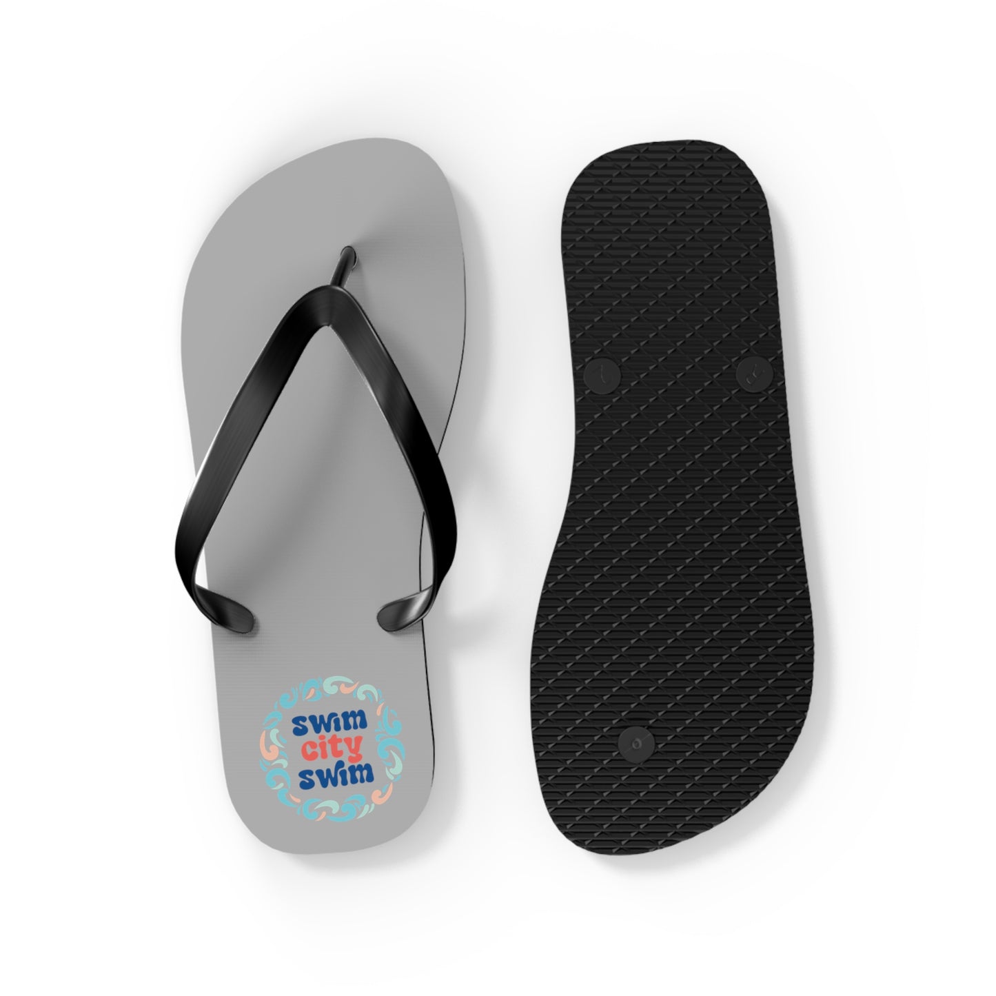 SwimCity Flip Flops - Grey