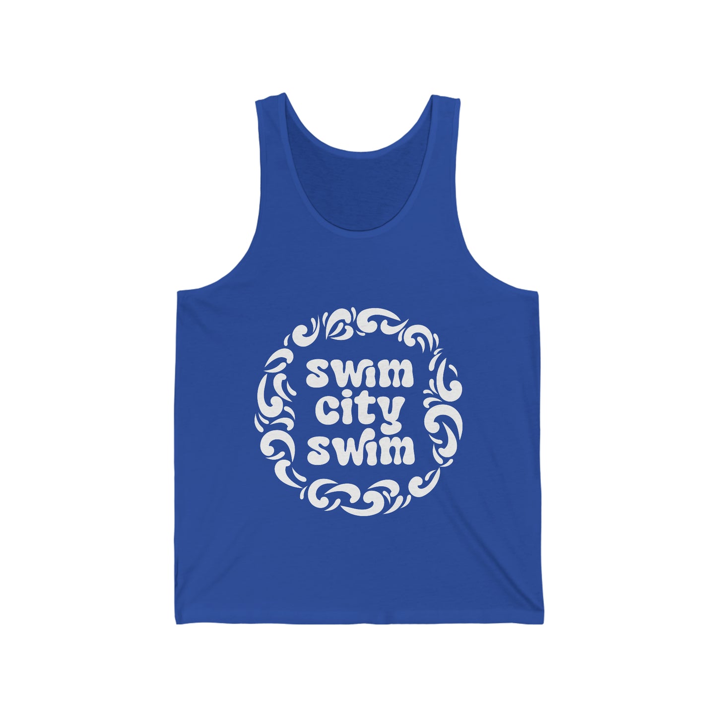 SwimCity Logo Unisex Jersey Tank