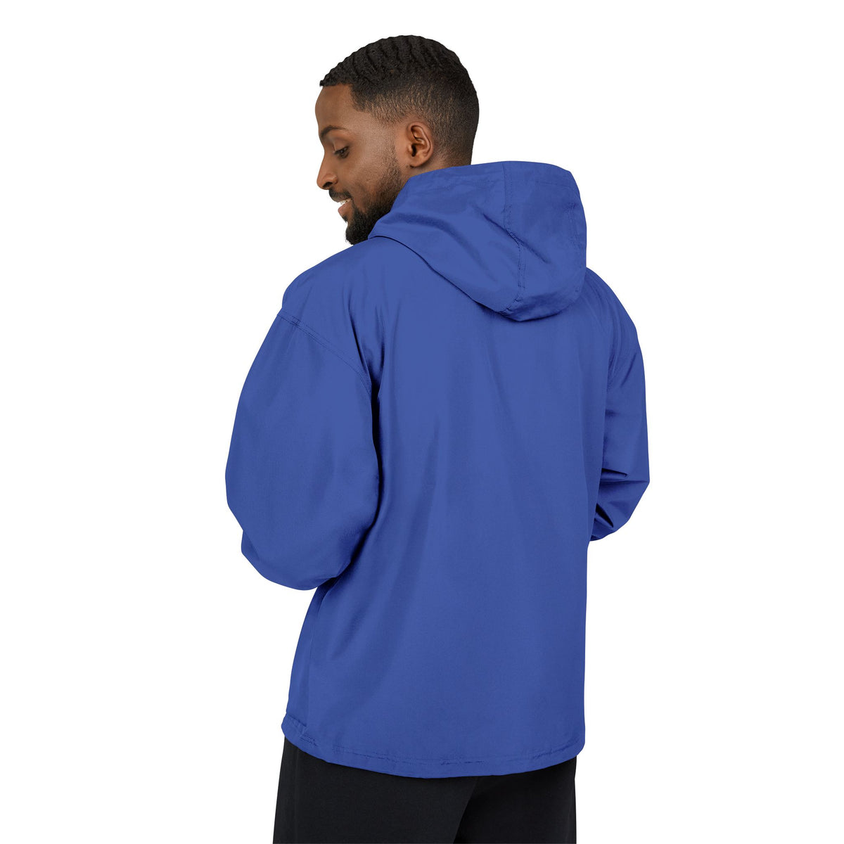 Lightweight Packable Anorak Jacket with Floral Design