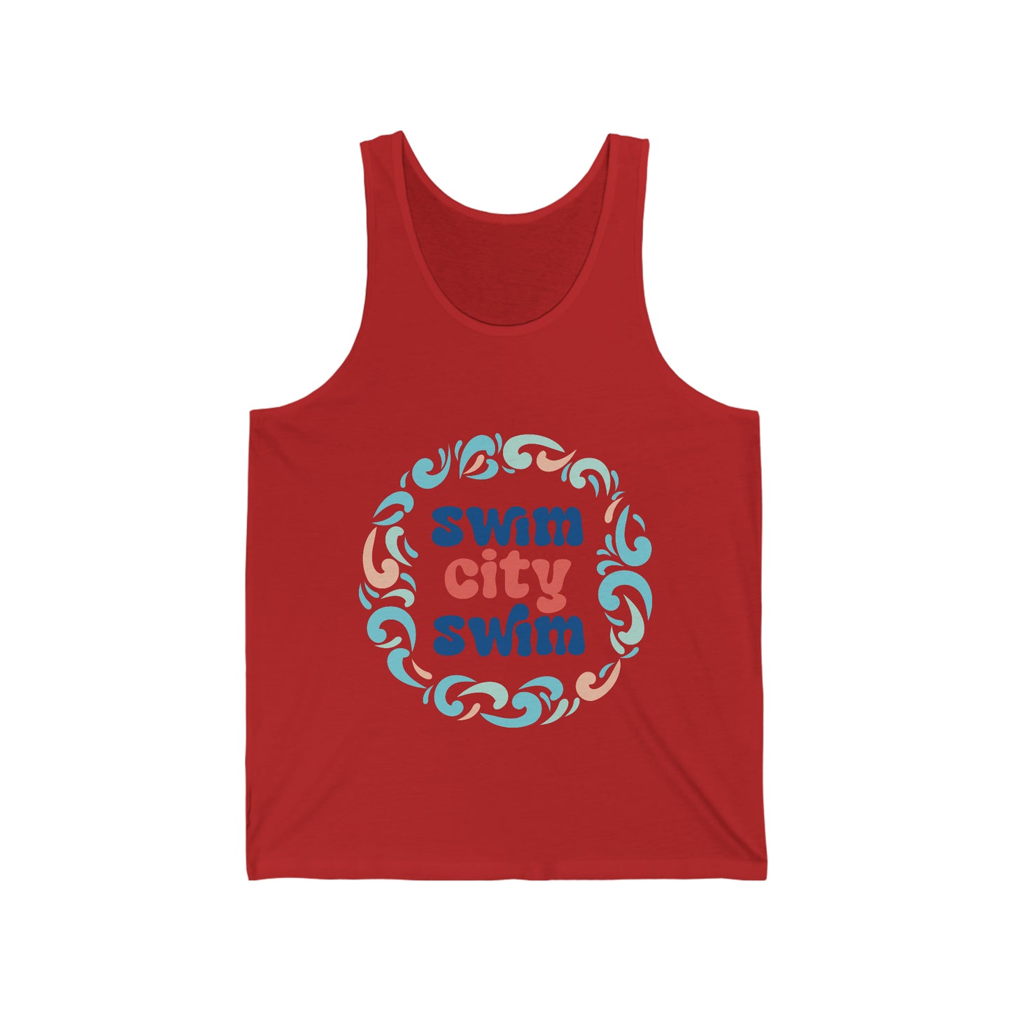 SwimCity Logo Unisex Jersey Tank