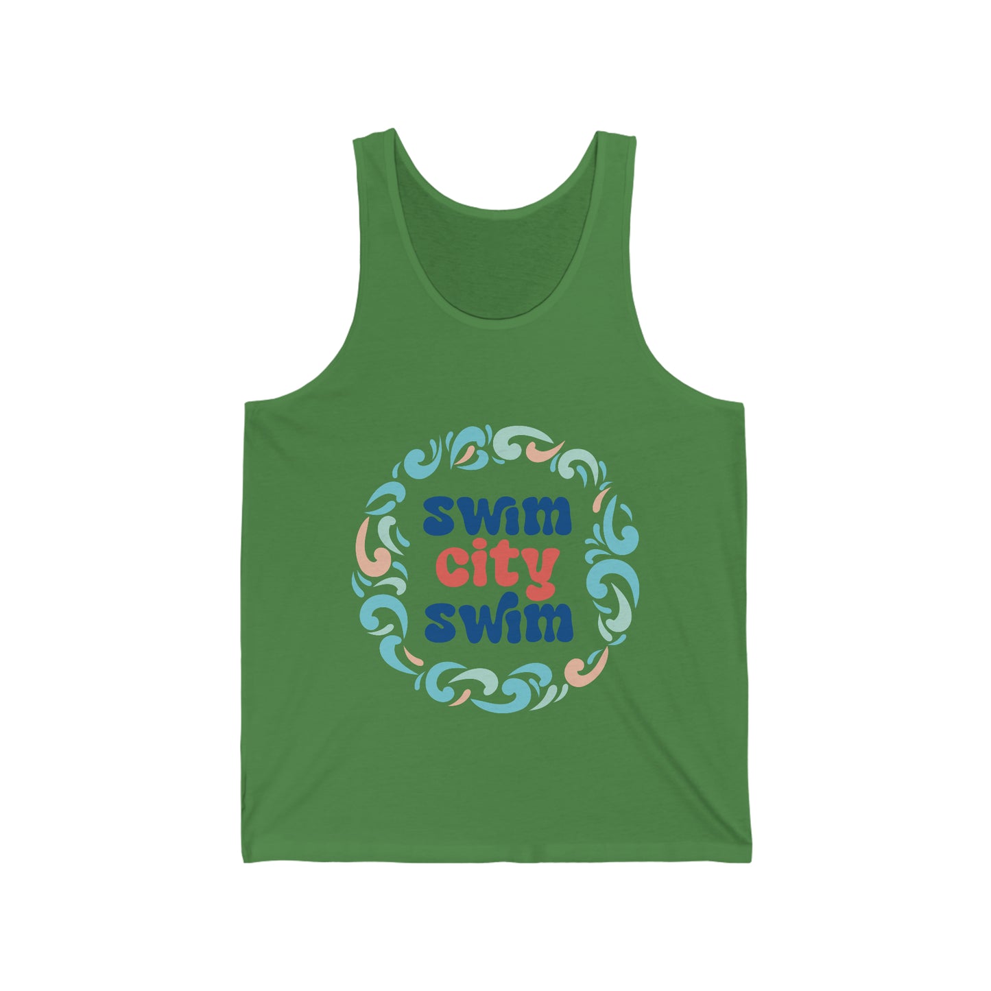 SwimCity Logo Unisex Jersey Tank