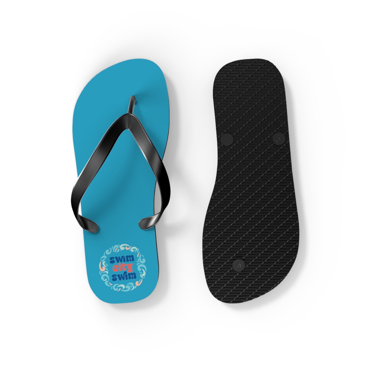 SwimCity Flip Flops - Turquoise