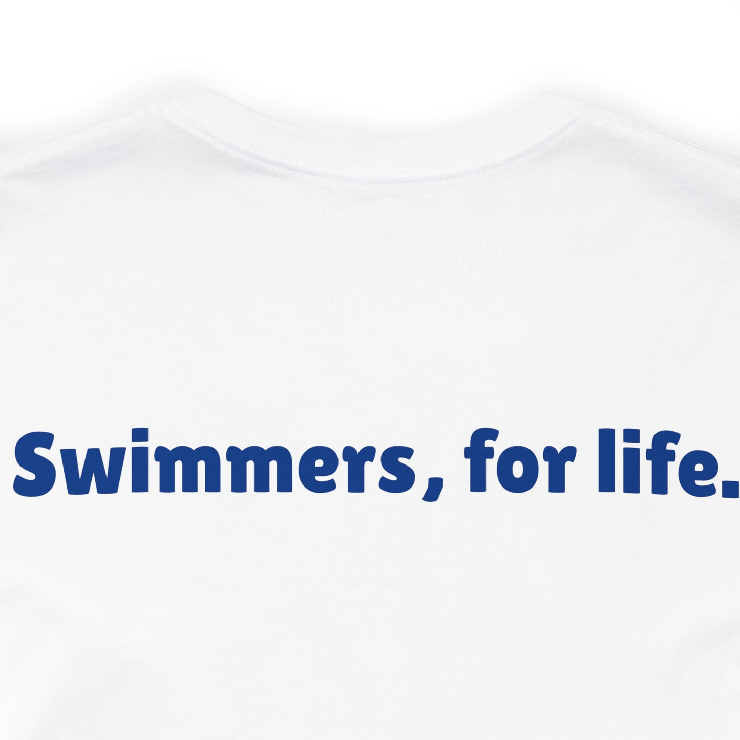 SwimCity Unisex Jersey Short Sleeve Logo Tee with Swimmers for Life