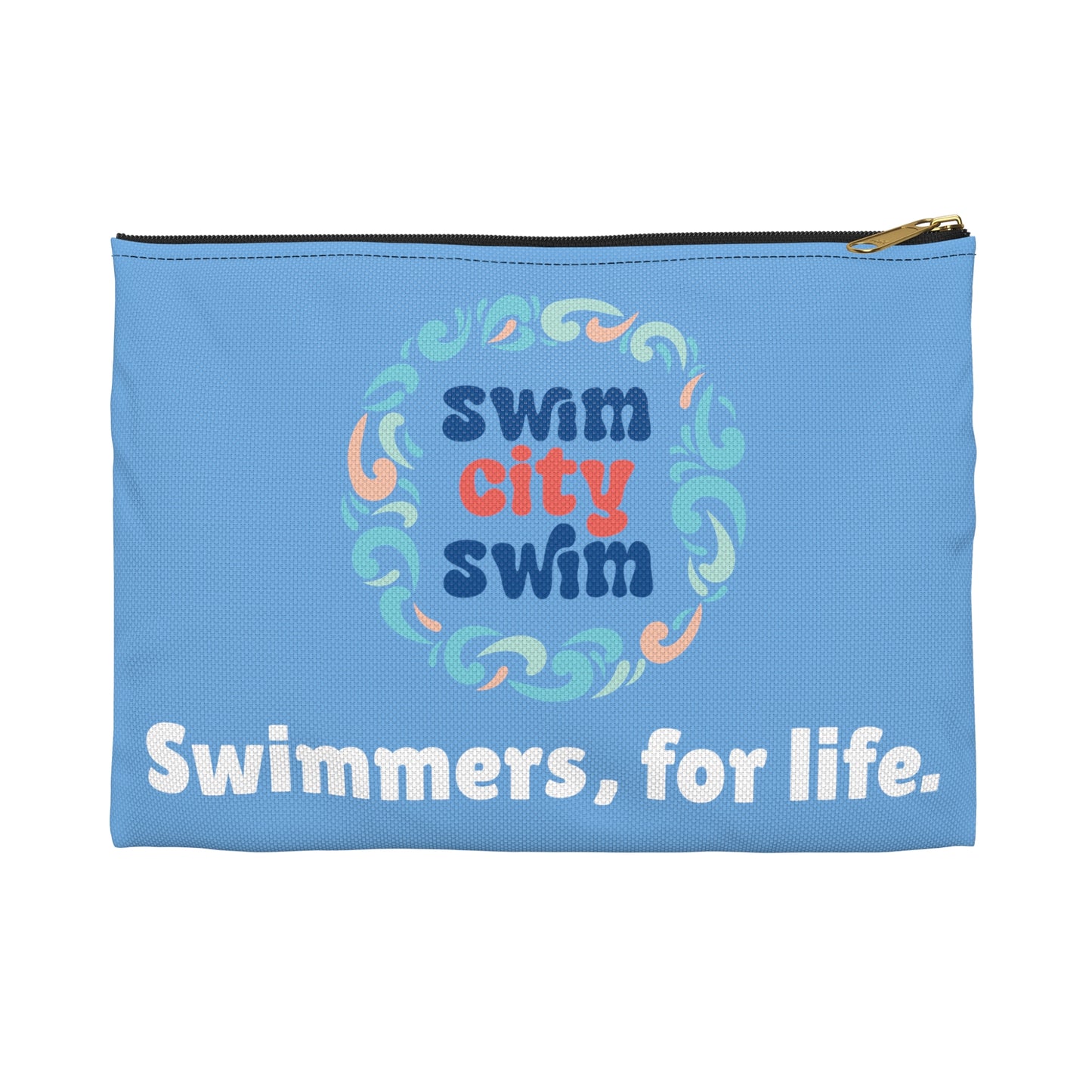 SwimCity Swimmers For Life Accessory Pouch - Blue