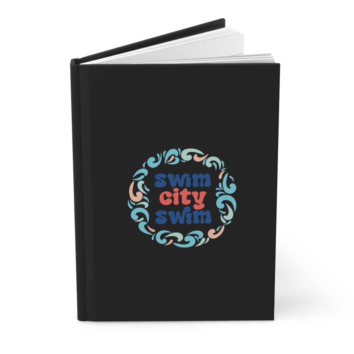 SwimCity Hardcover Journal Matte - Black