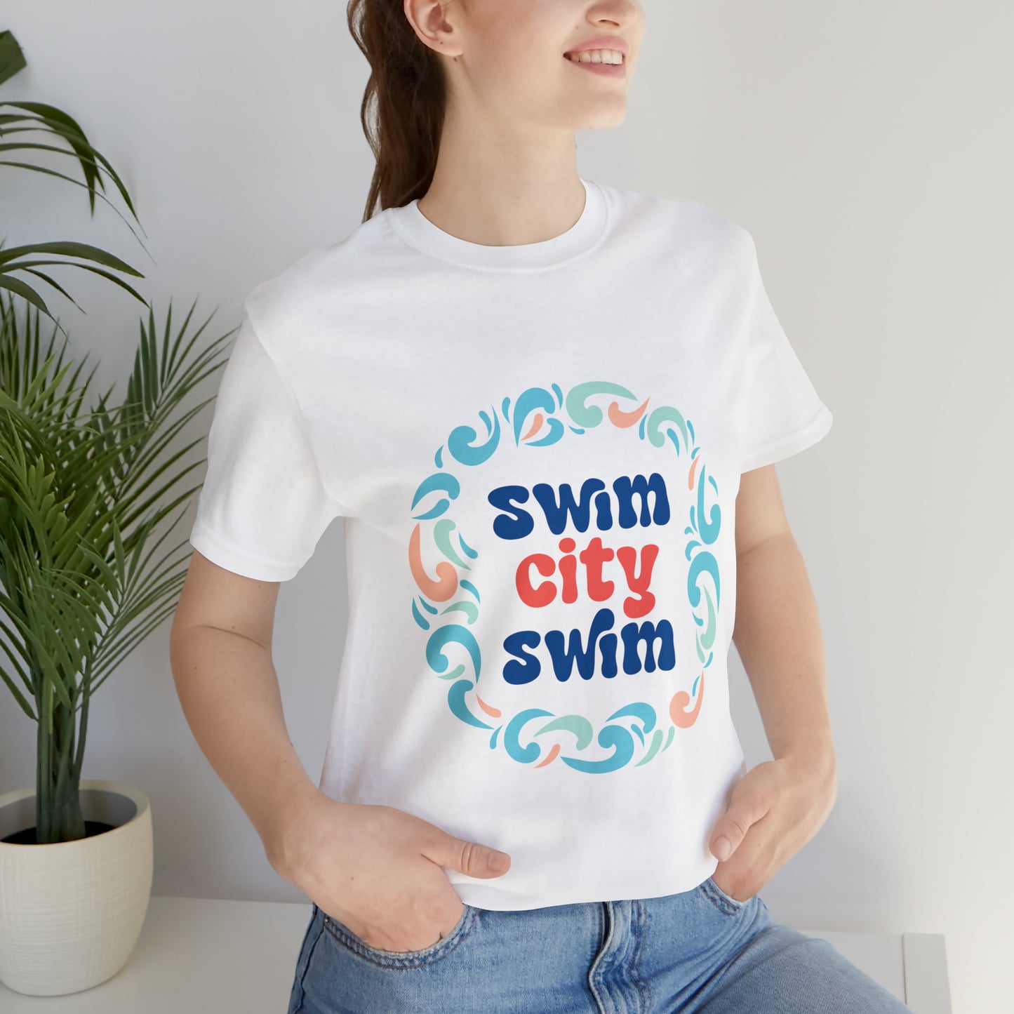 SwimCity Logo Tee