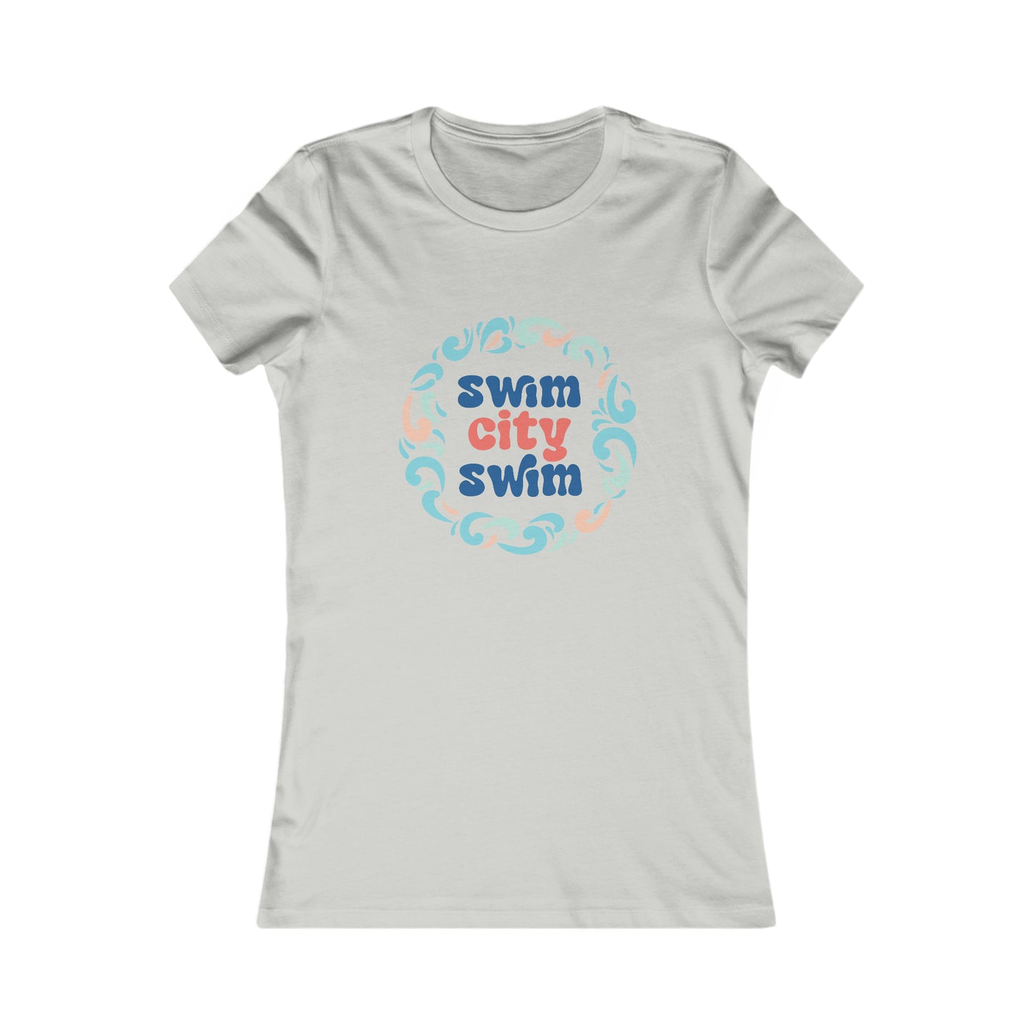 SwimCity Let's Swim Together Women's Favorite Tee