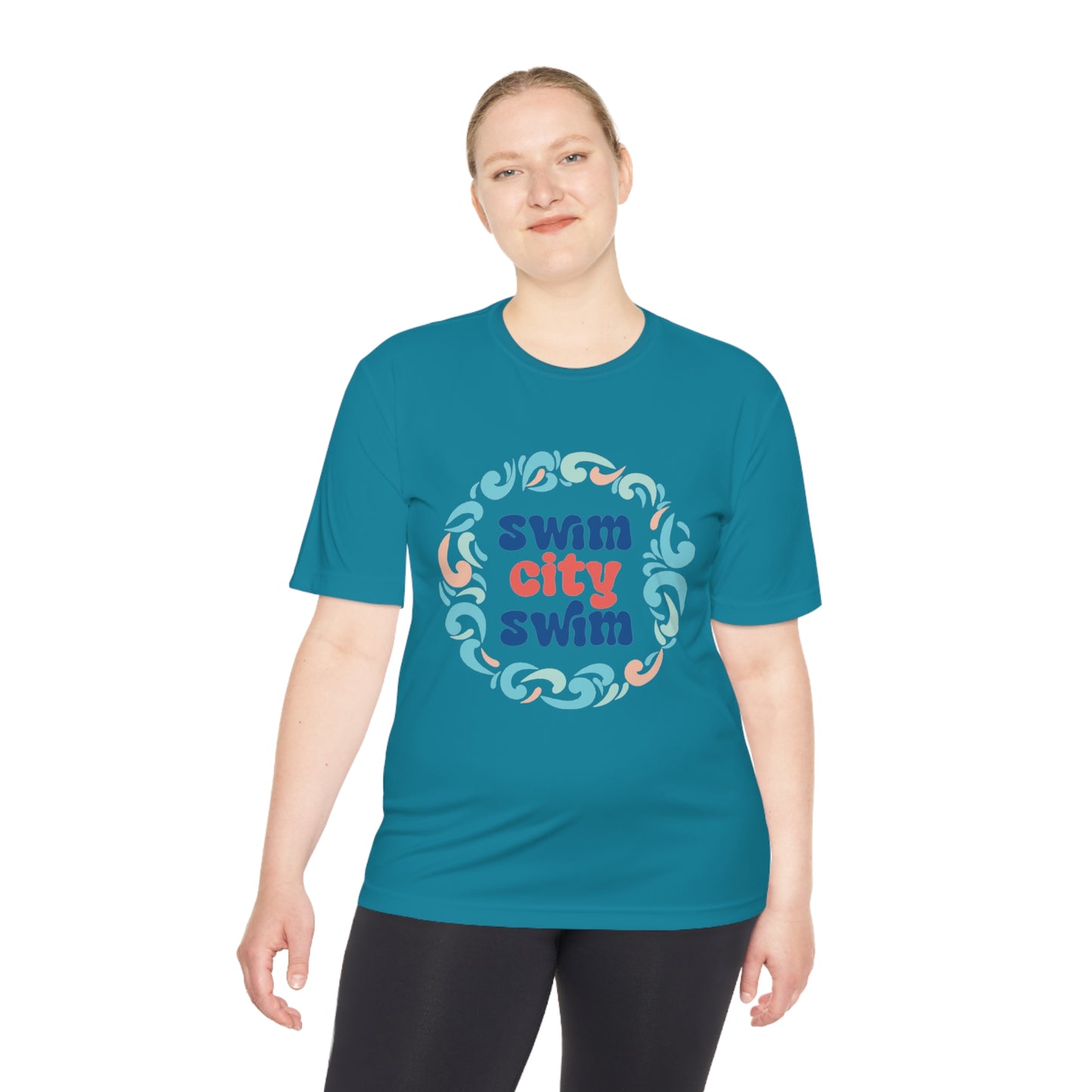 SwimCity Unisex Moisture Wicking Tee