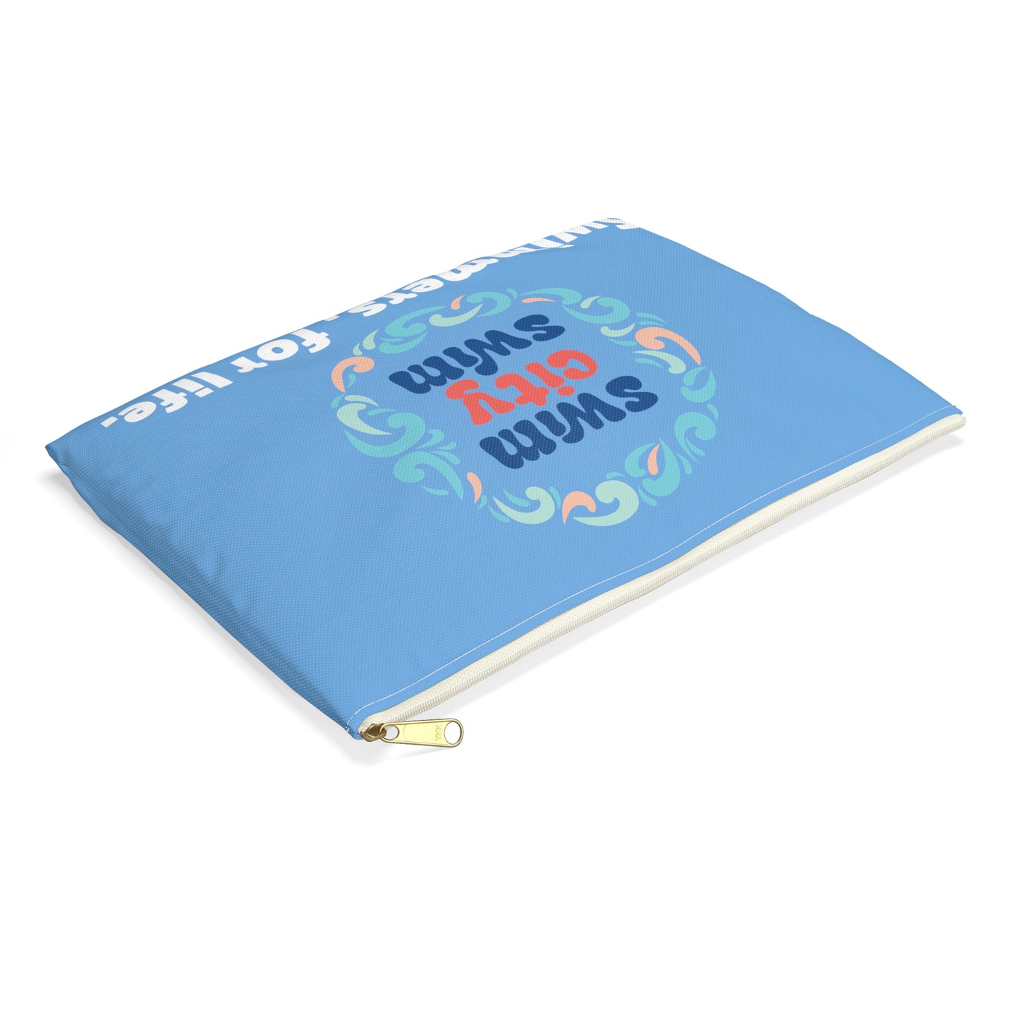 SwimCity Swimmers For Life Accessory Pouch - Blue