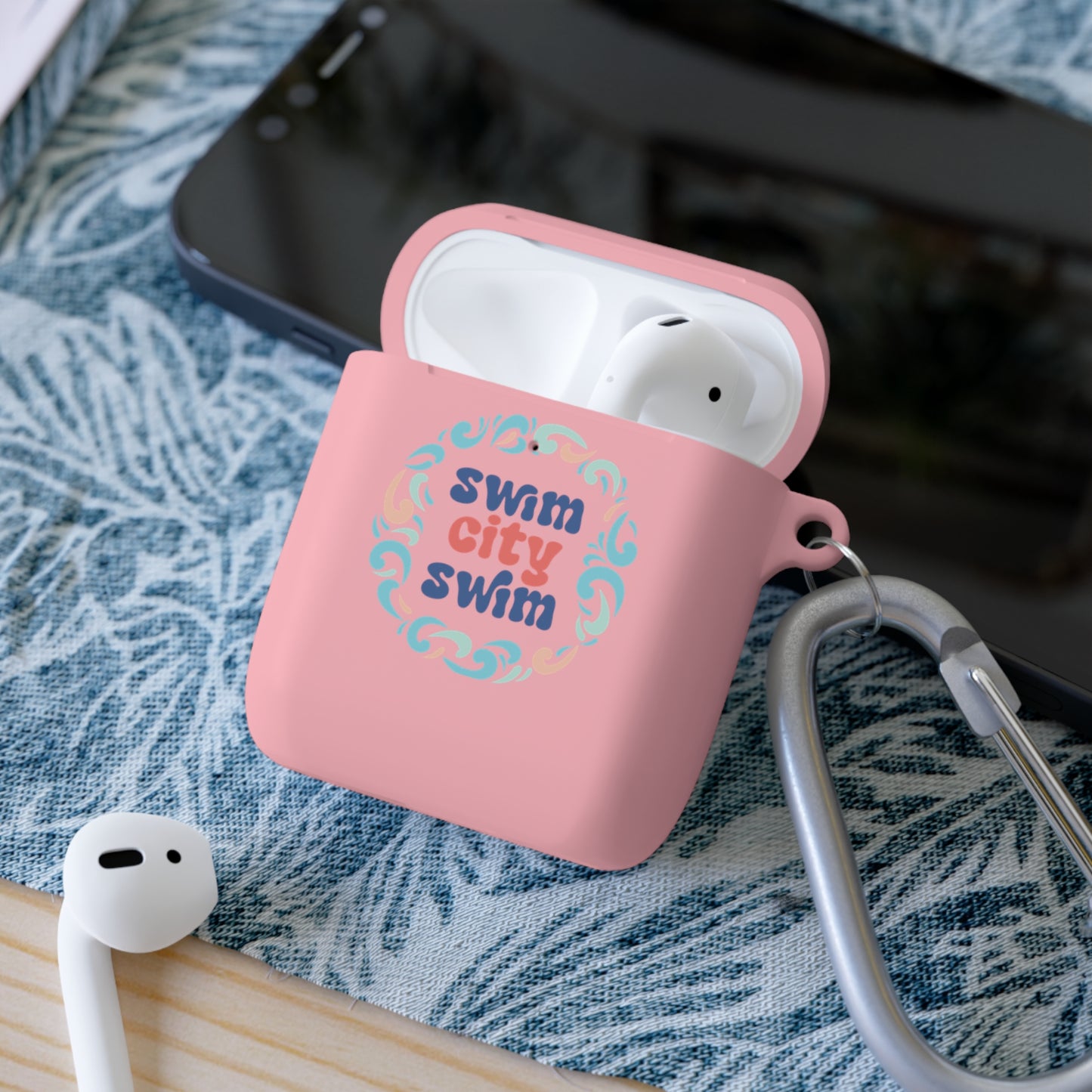 SwimCity Logo AirPods and AirPods Pro Case Cover