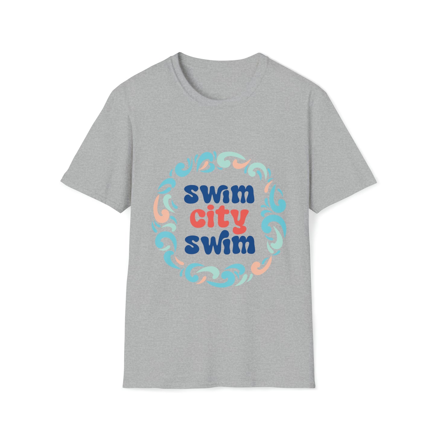 * SwimCity Logo Softstyle Tee *