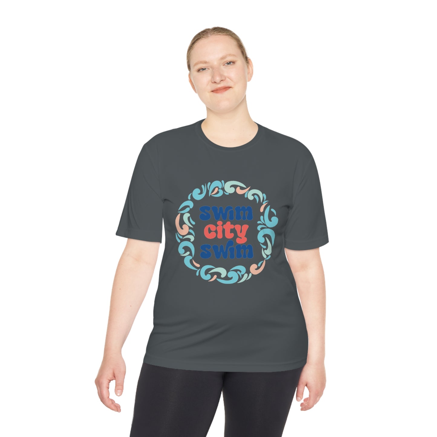 SwimCity Unisex Moisture Wicking Tee