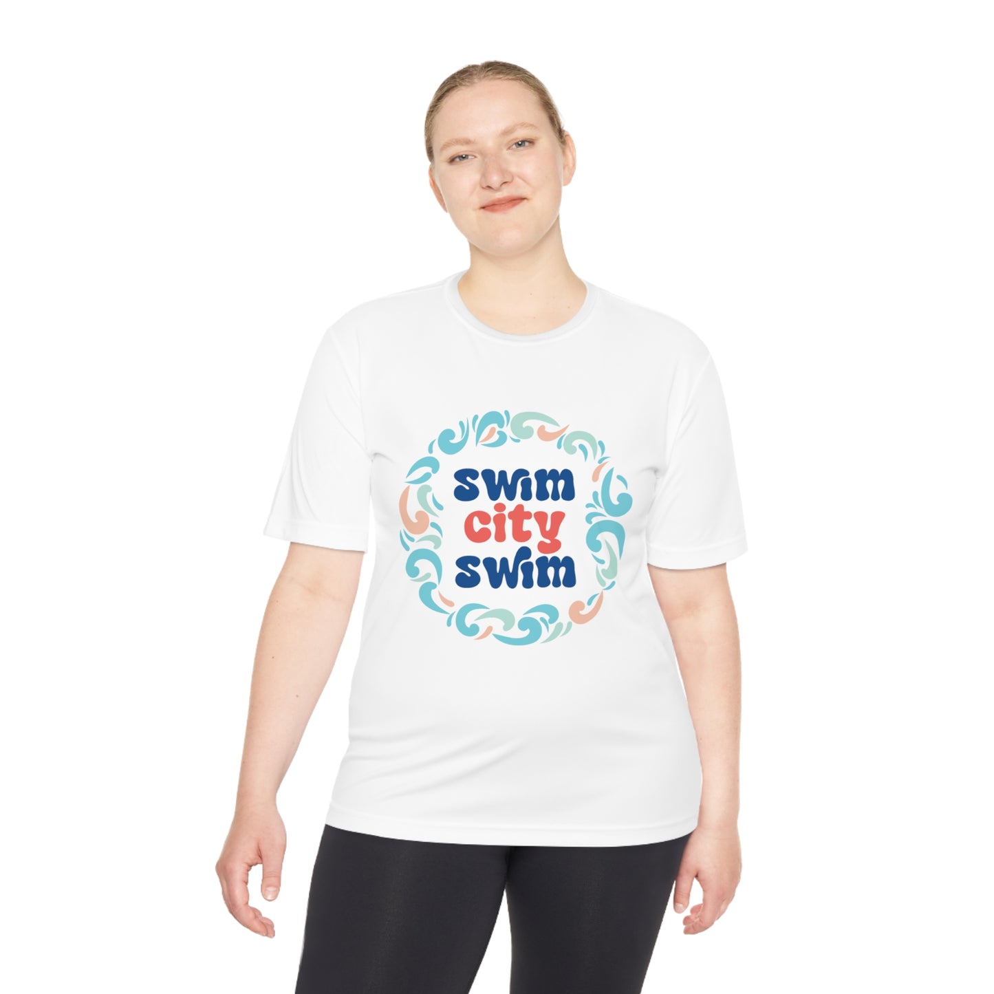 SwimCity Unisex Moisture Wicking Tee