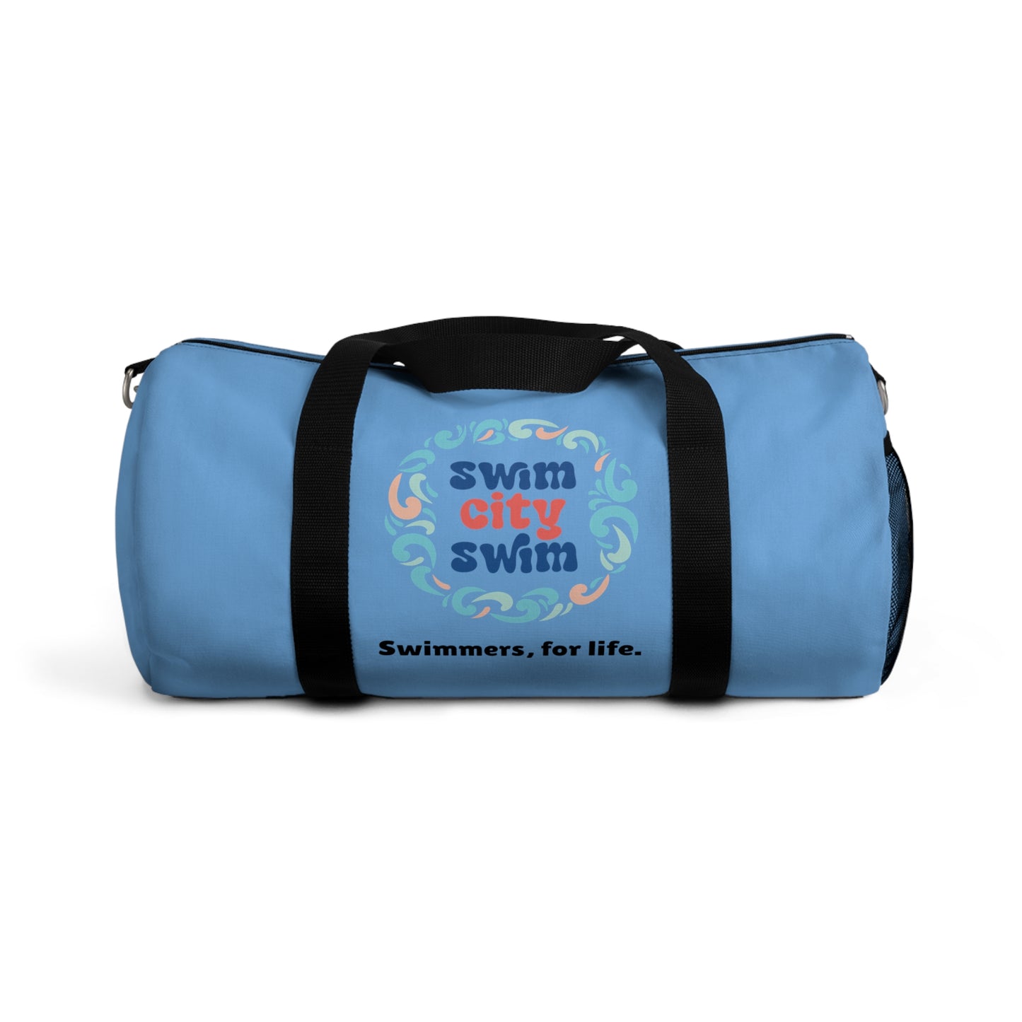 SwimCity Swimmers For Life Duffel Bag - Blue