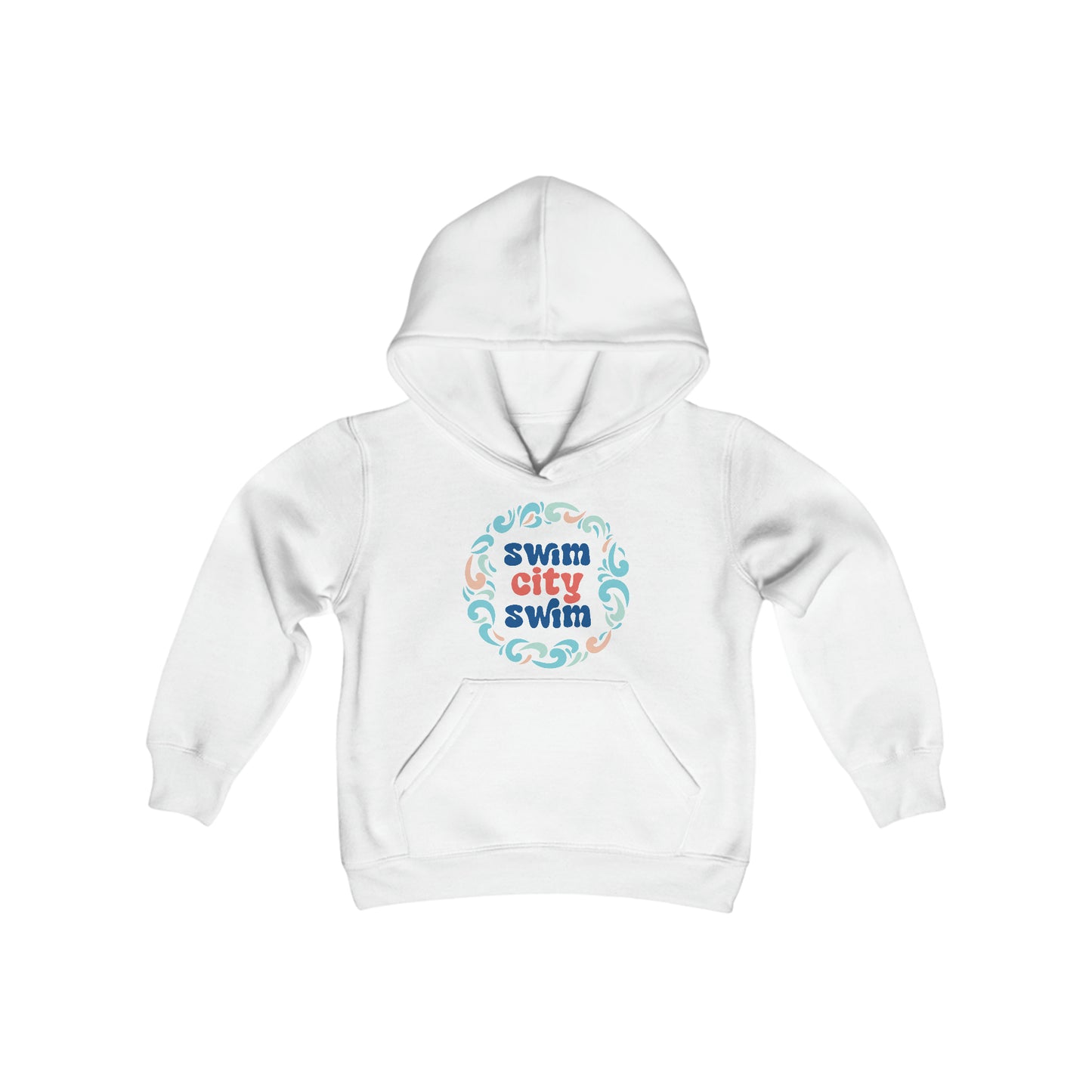 * Youth Heavy Blend SwimCity Hooded Sweatshirt *