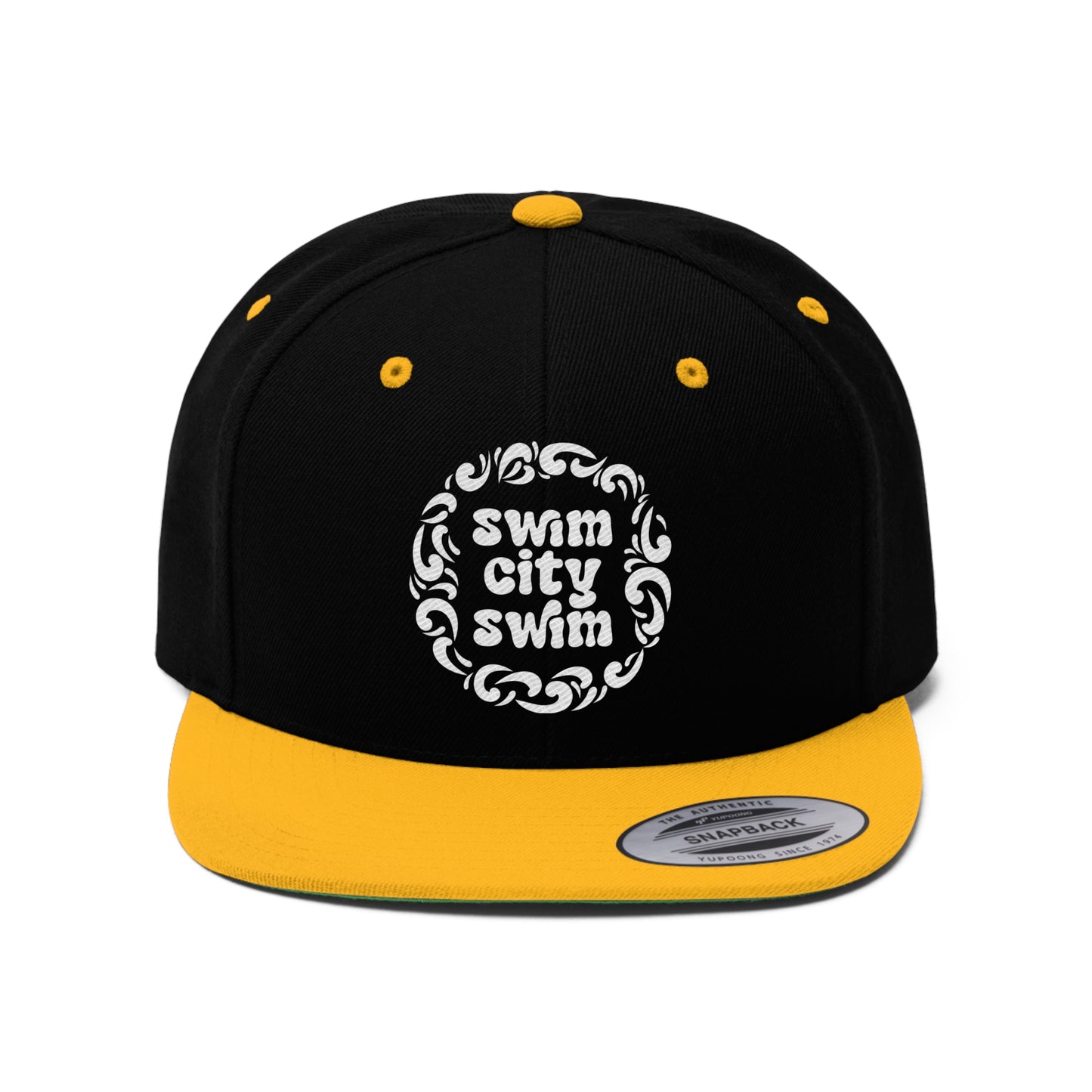 * SwimCity Swim Flat Bill Hat *