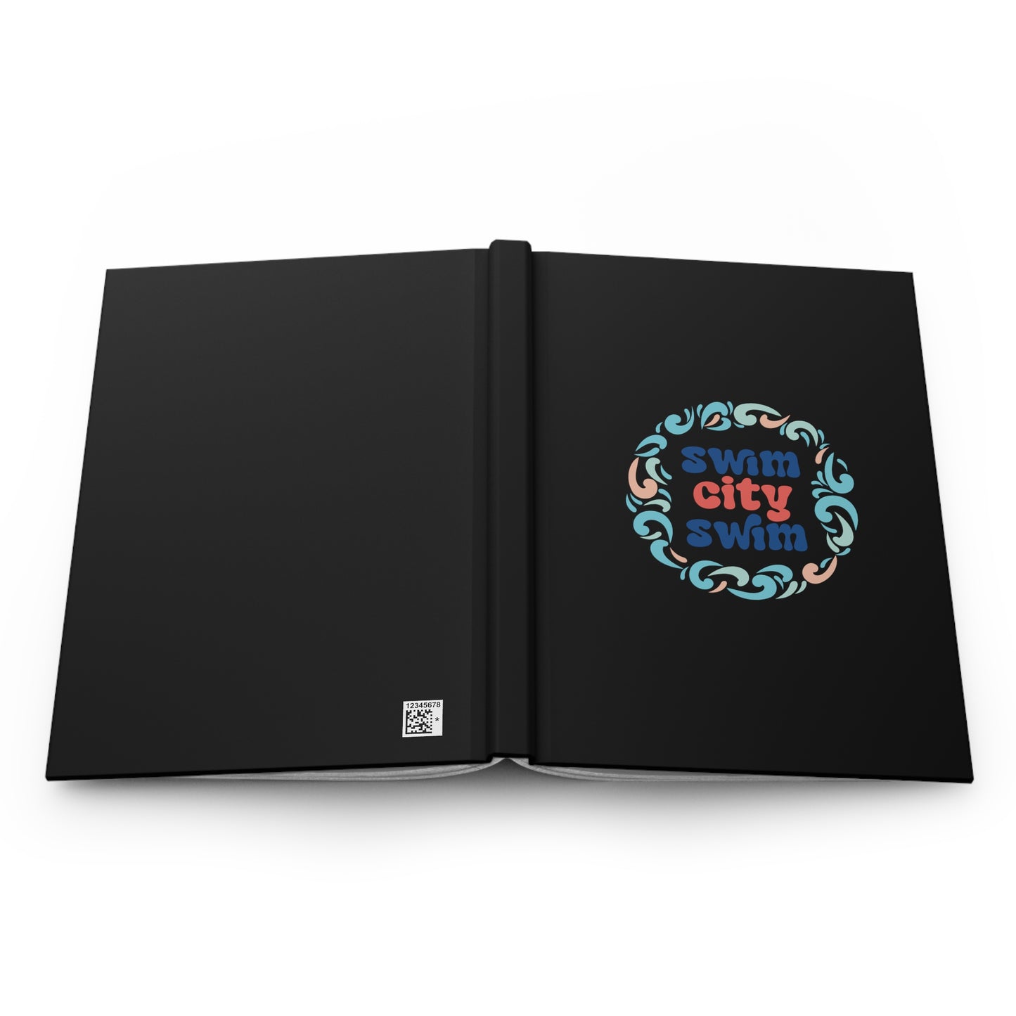 SwimCity Hardcover Journal Matte - Black