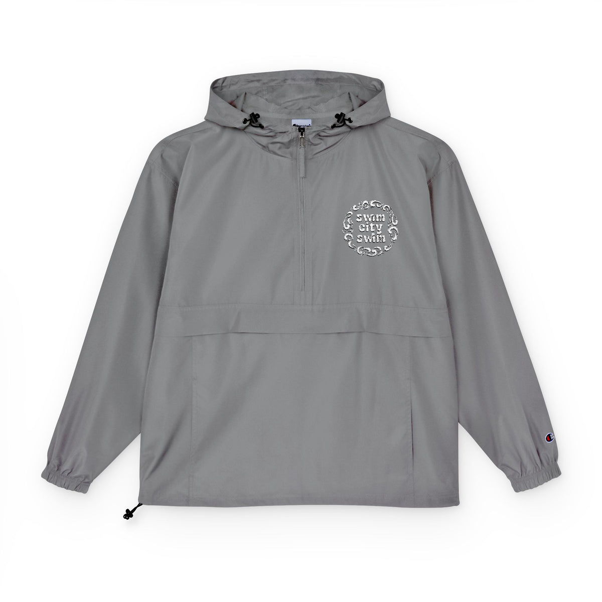 Lightweight Packable Anorak Jacket with Floral Design