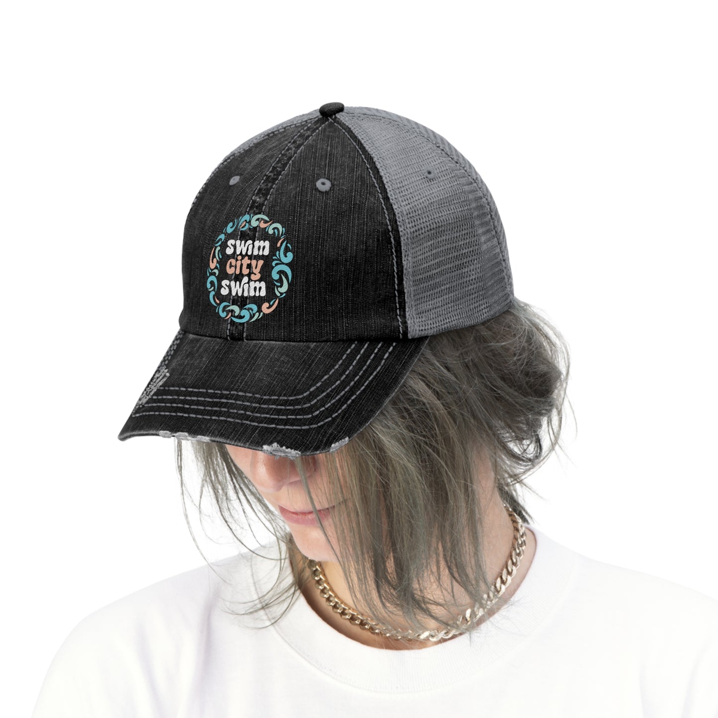 SwimCity Trucker Hat