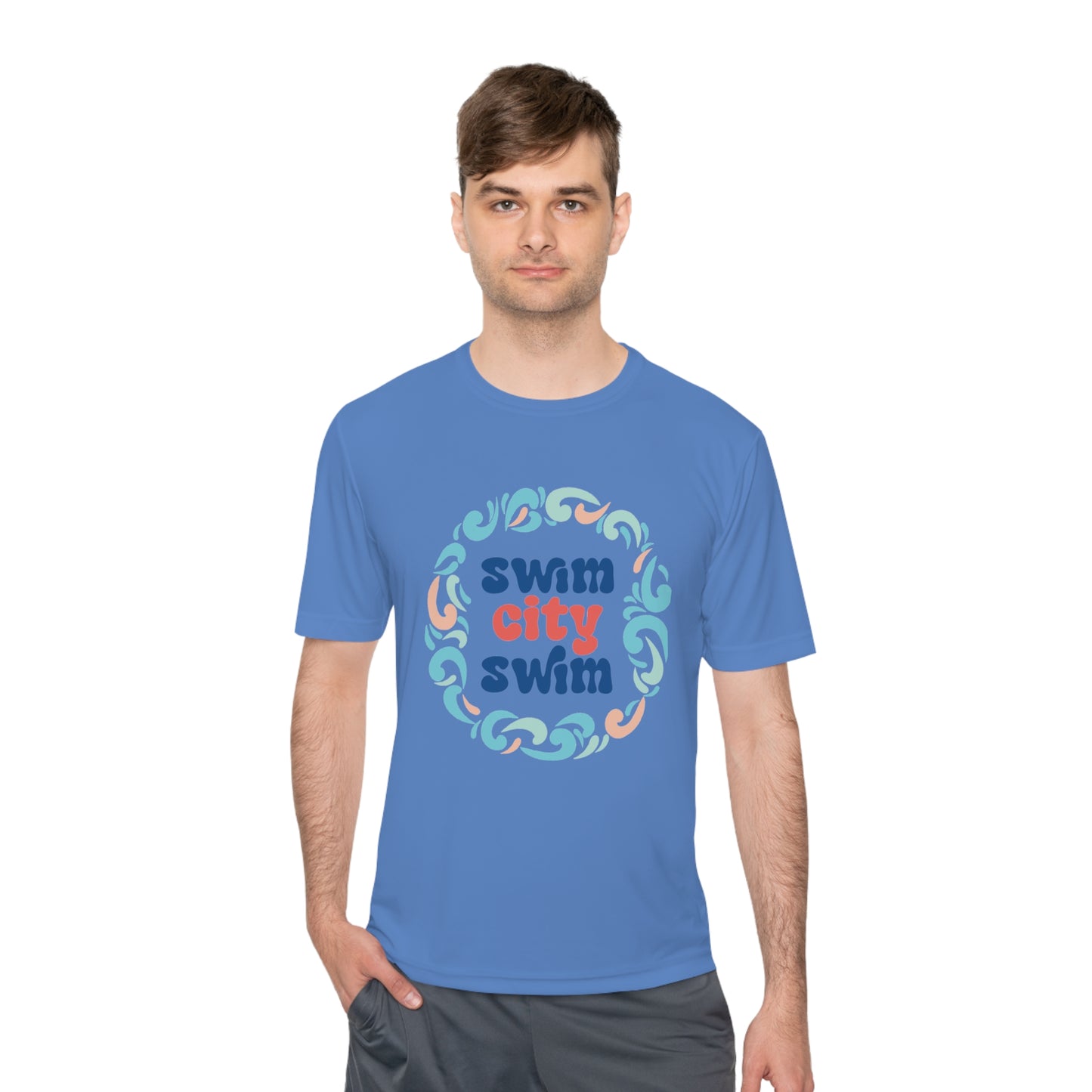 SwimCity Unisex Moisture Wicking Tee