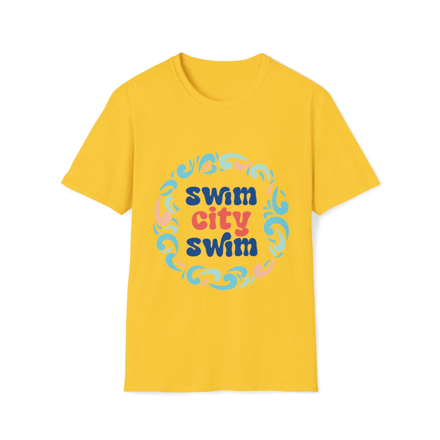 * SwimCity Logo Softstyle Tee *