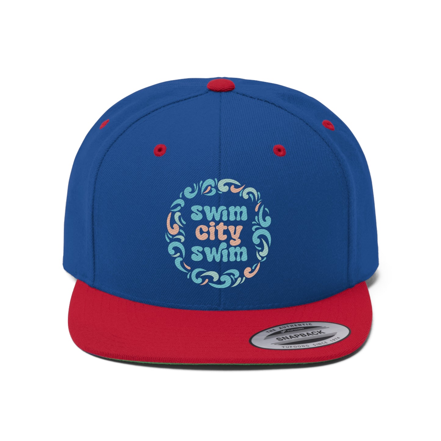 * SwimCity Swim Flat Bill Hat *