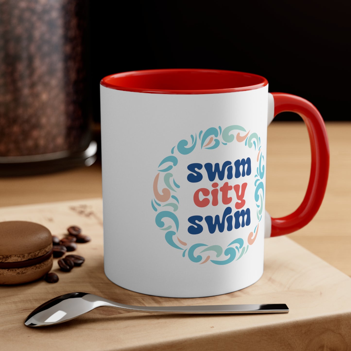 SwimCity Swim Ceramic Mug, 11oz