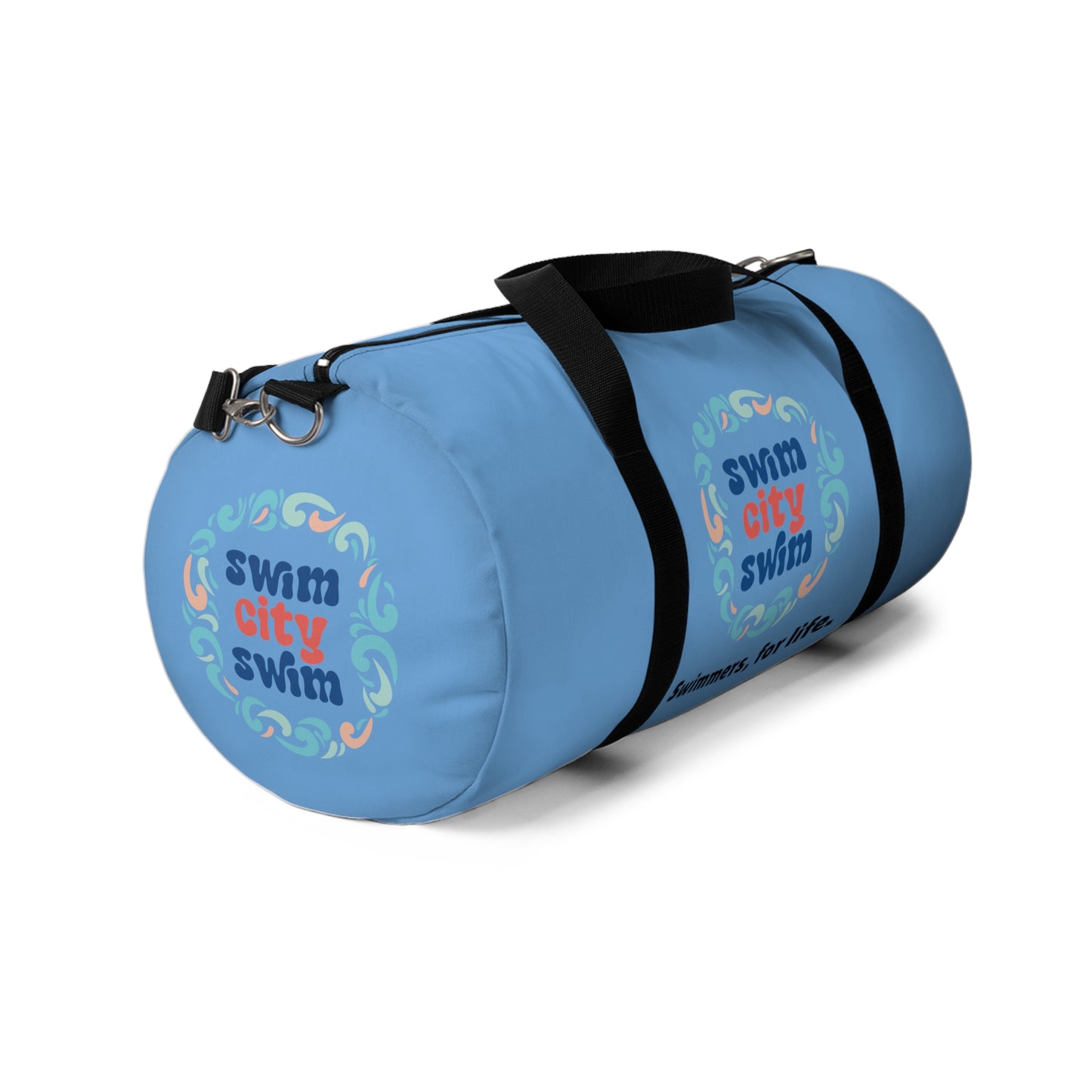 SwimCity Swimmers For Life Duffel Bag - Blue