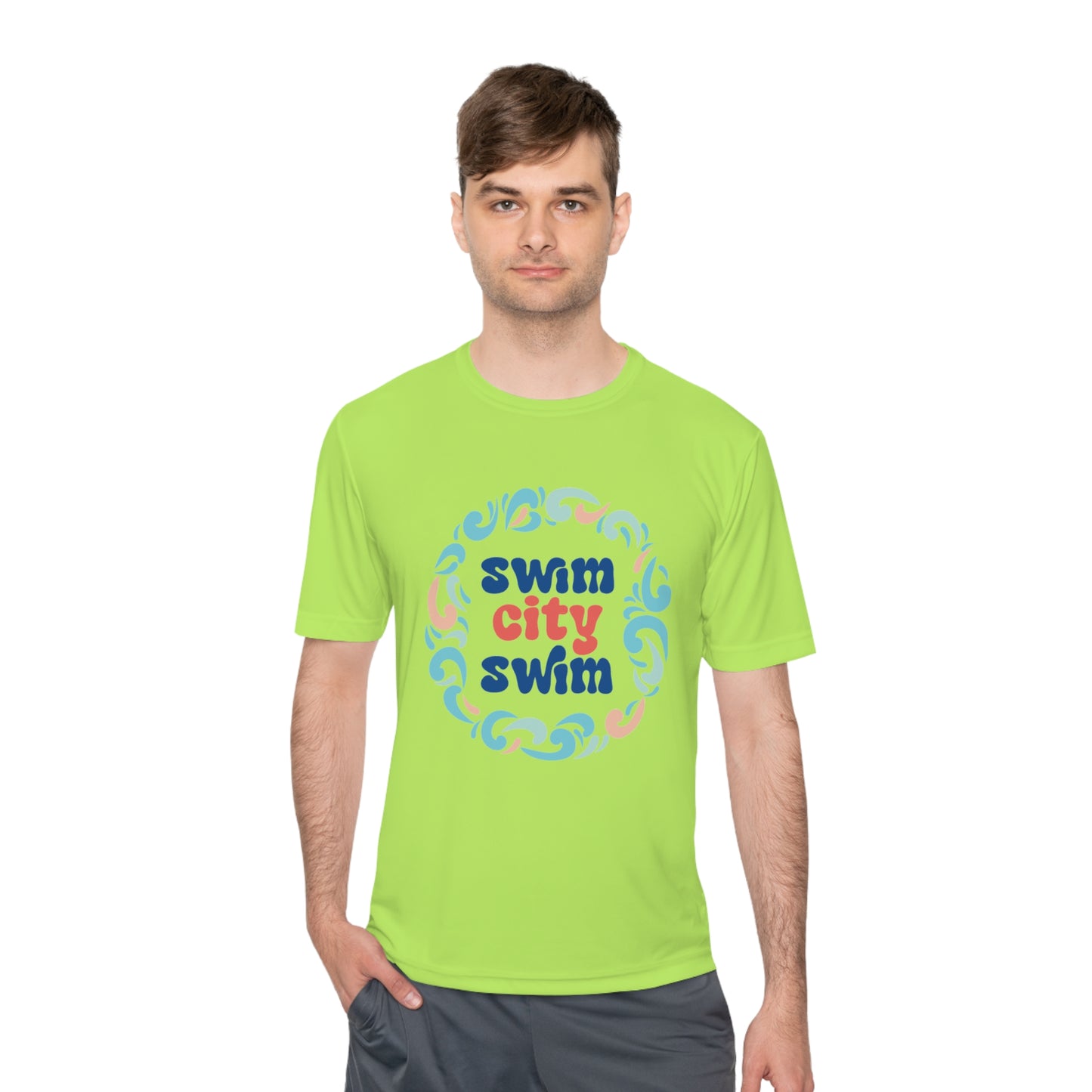 SwimCity Unisex Moisture Wicking Tee