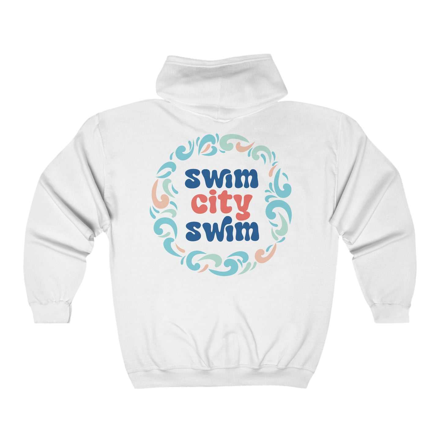 SwimCity Unisex Heavy Blend™ Full Zip Hooded Sweatshirt