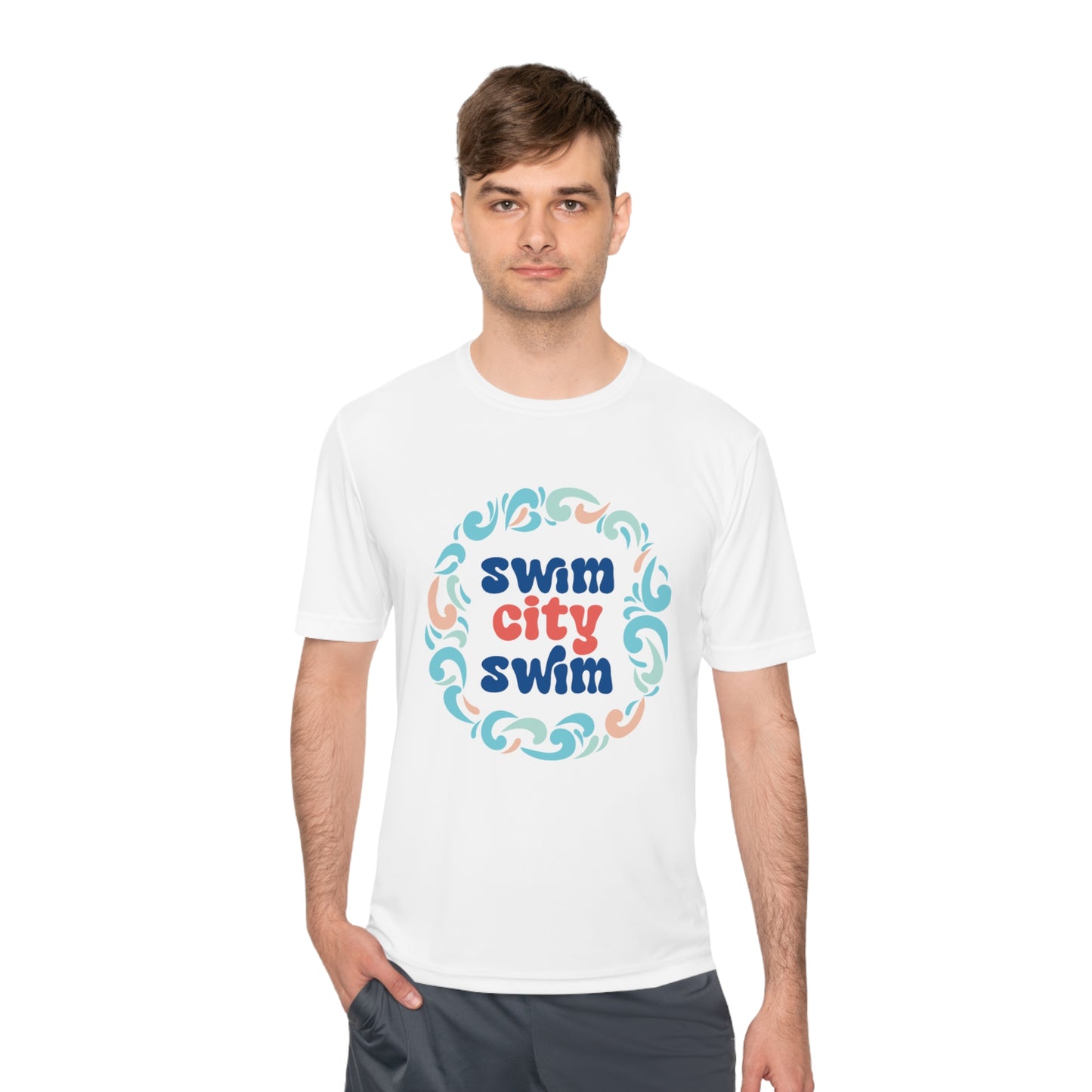 SwimCity Unisex Moisture Wicking Tee