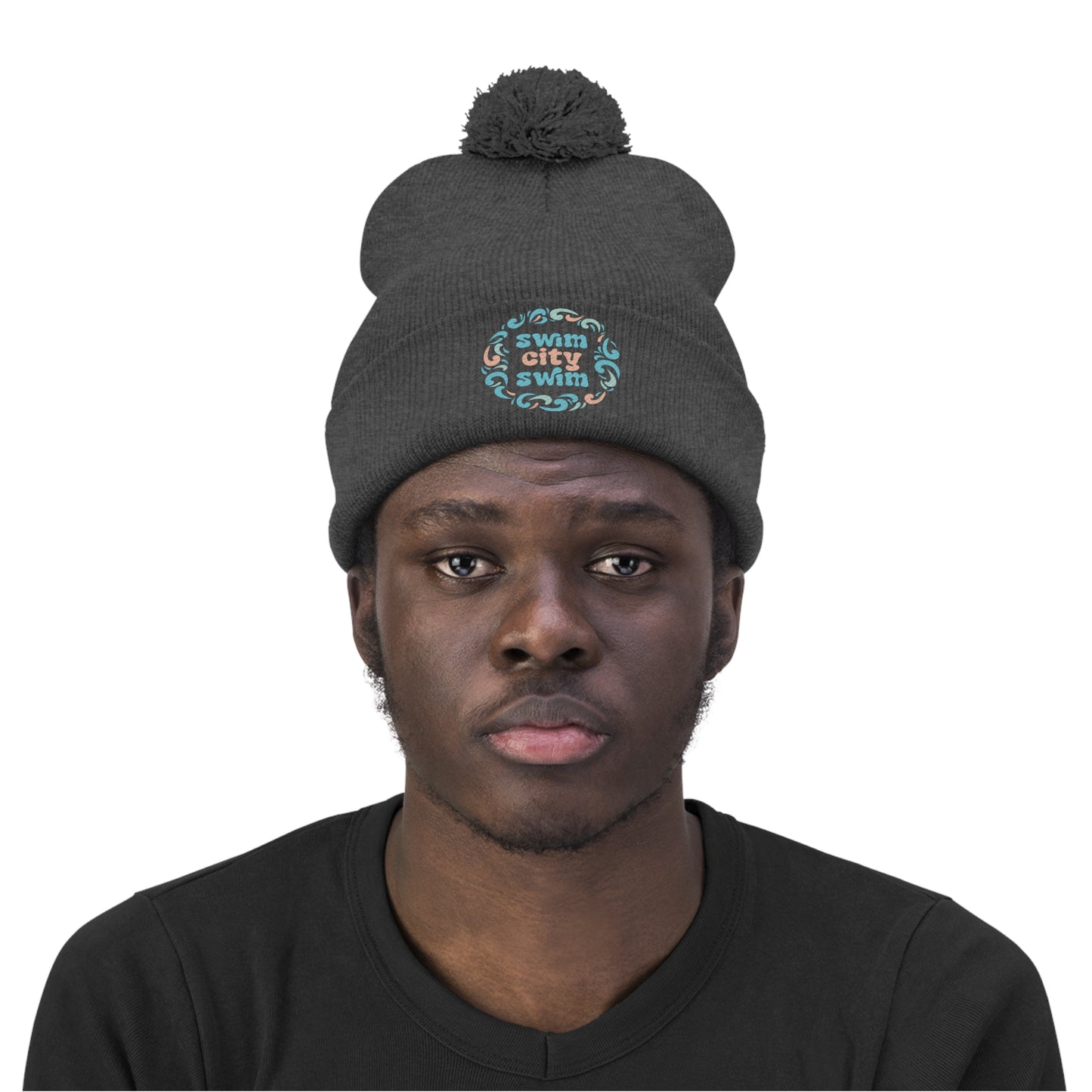 SwimCity Pom Pom Beanie