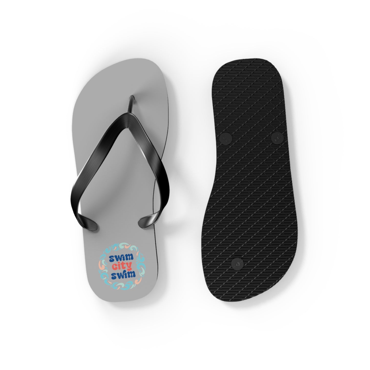 SwimCity Flip Flops - Grey