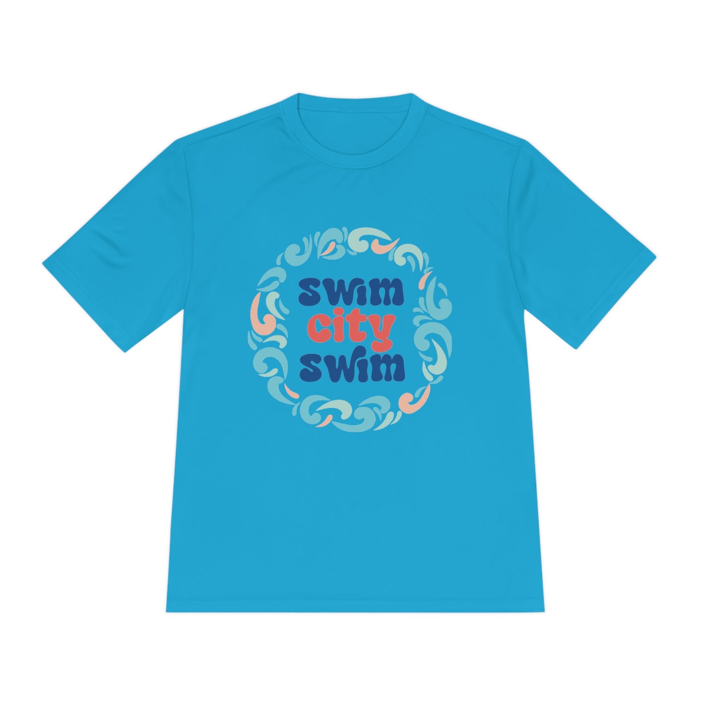 SwimCity Unisex Moisture Wicking Tee