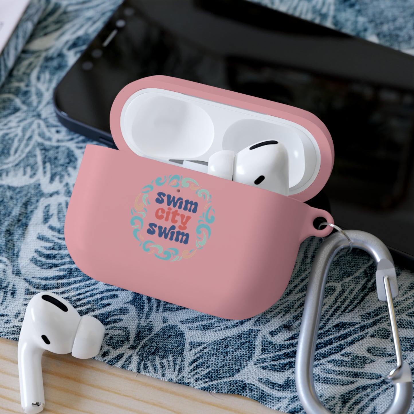 SwimCity Logo AirPods and AirPods Pro Case Cover