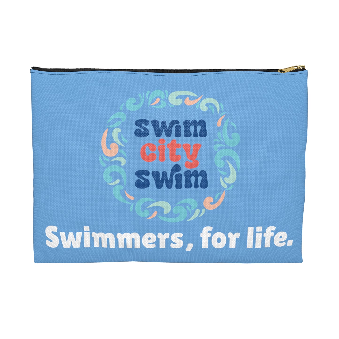 SwimCity Swimmers For Life Accessory Pouch - Blue