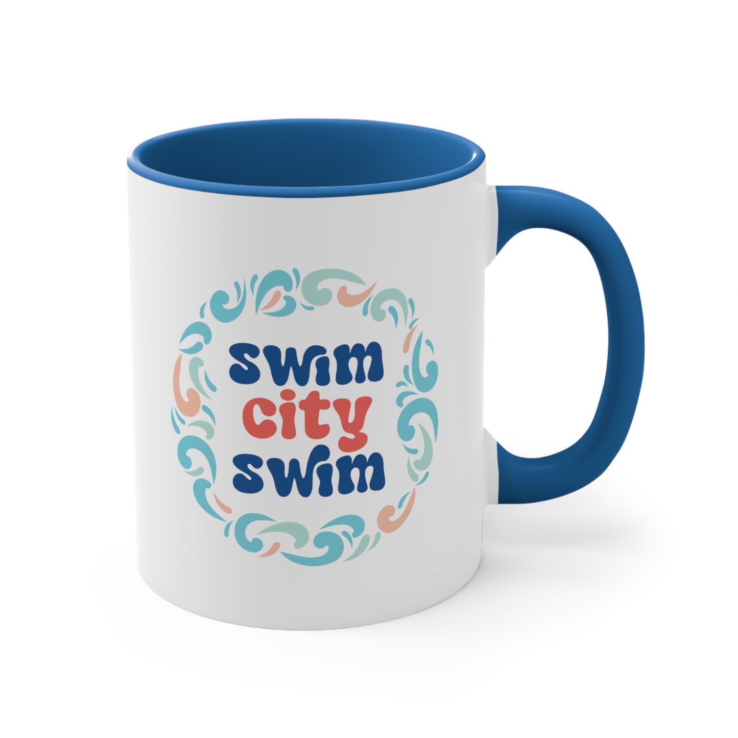 SwimCity Swim Ceramic Mug, 11oz