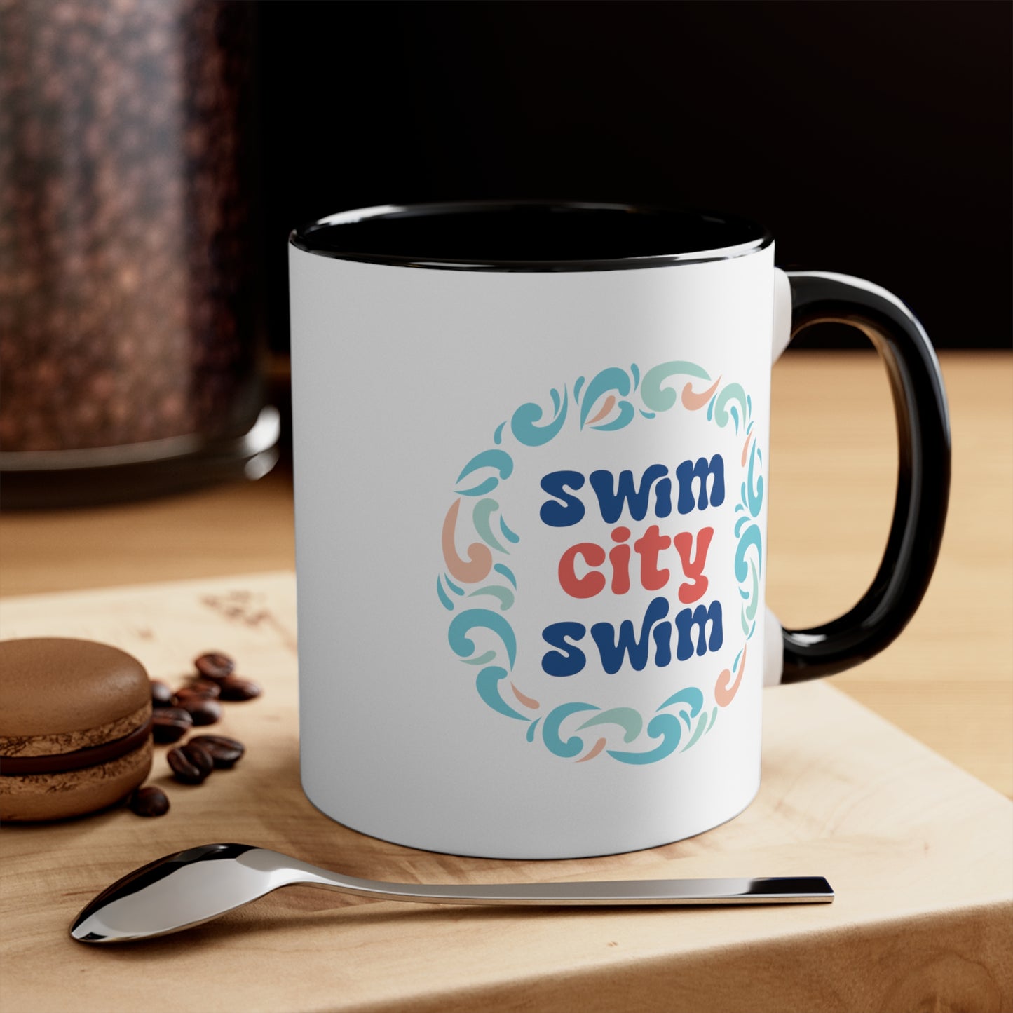 SwimCity Swim Ceramic Mug, 11oz