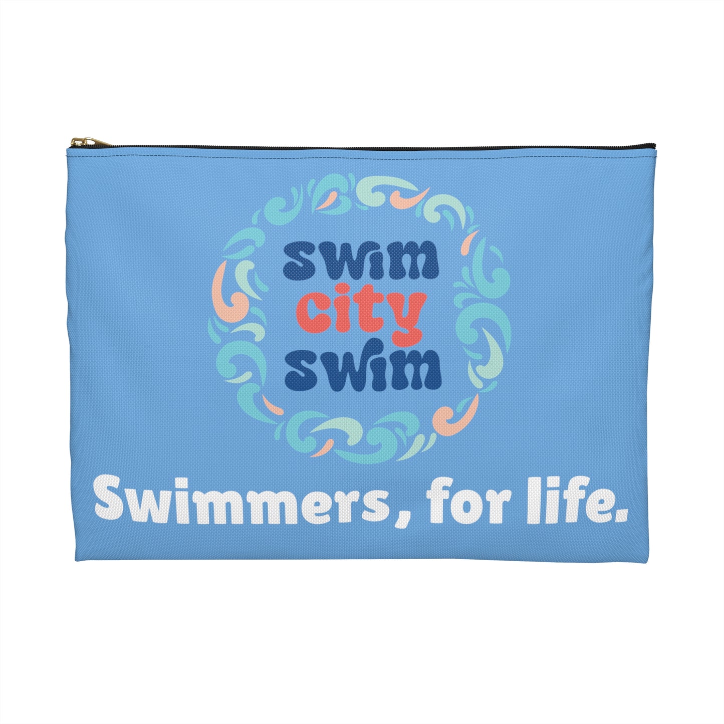 SwimCity Swimmers For Life Accessory Pouch - Blue