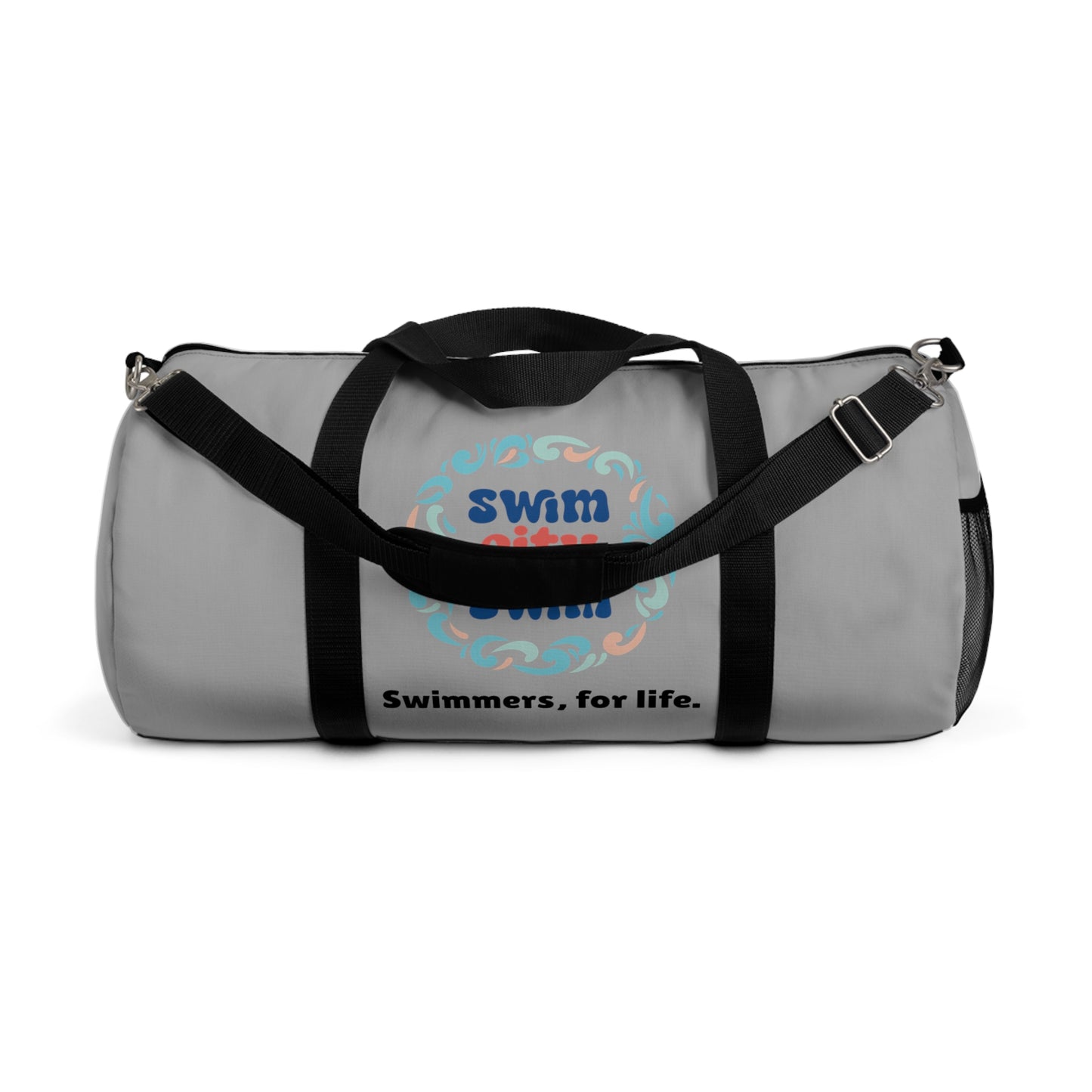 * SwimCity Swimmers For Life Duffel Bag - Grey *