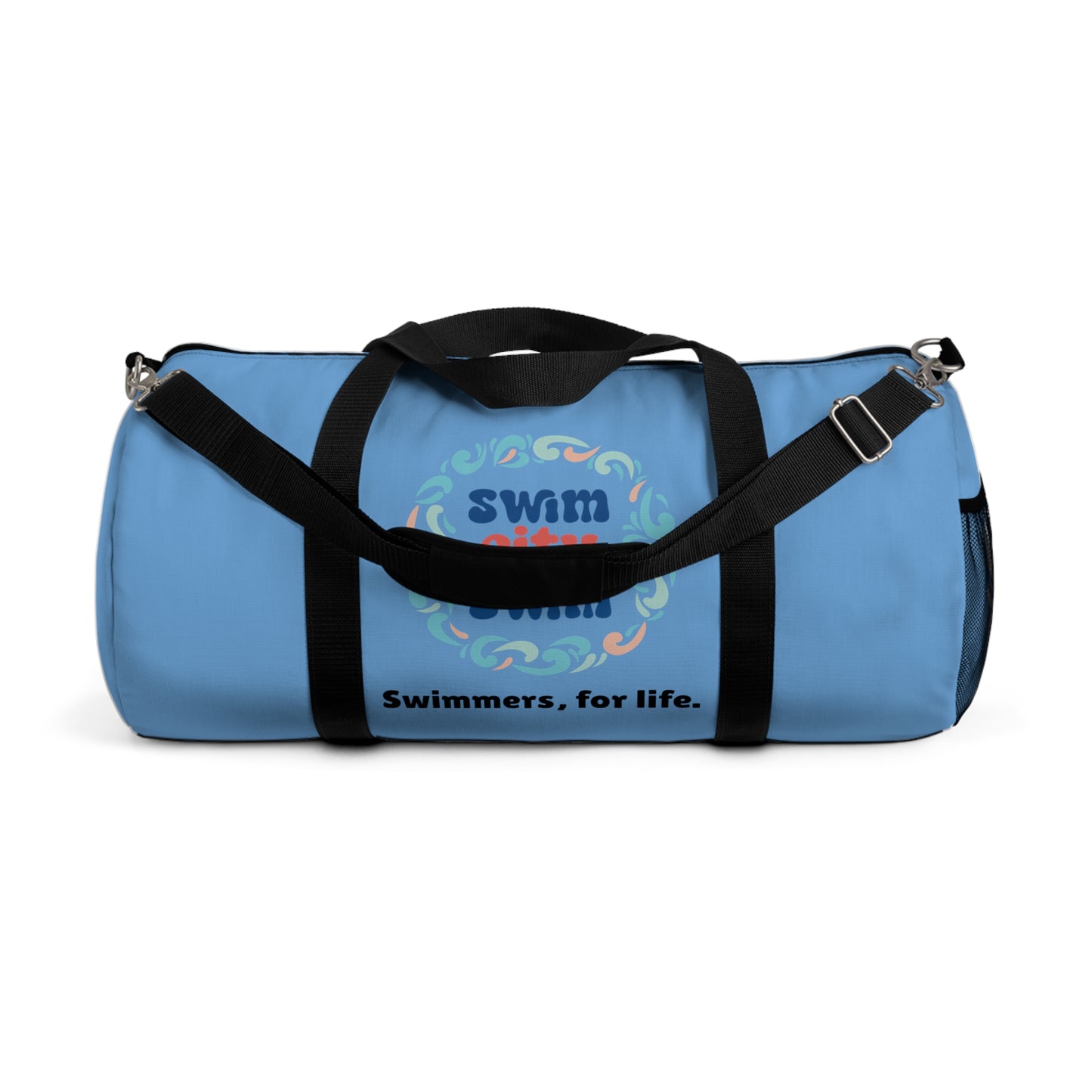 SwimCity Swimmers For Life Duffel Bag - Blue