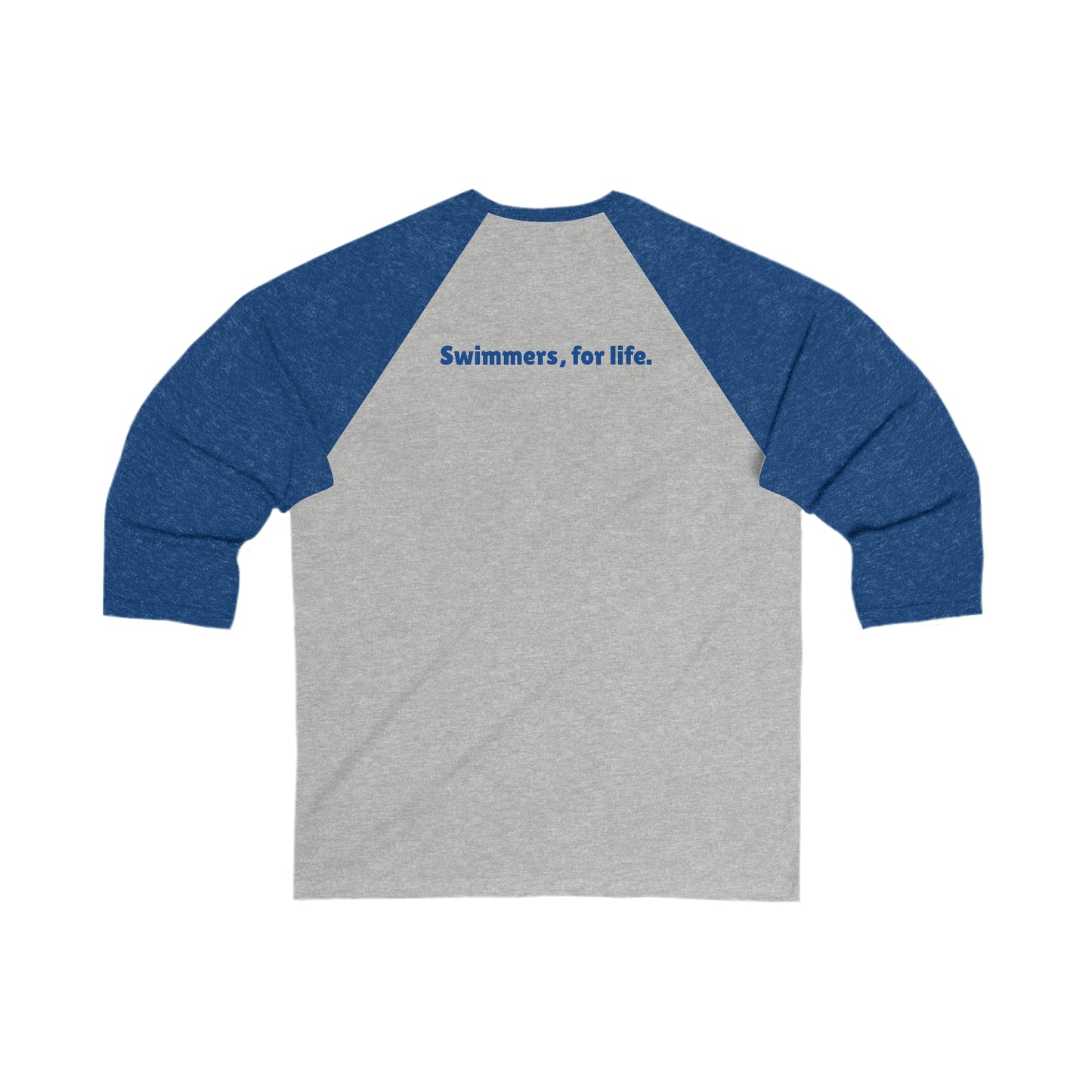 SwimCity Unisex 3\4 Sleeve Baseball Tee