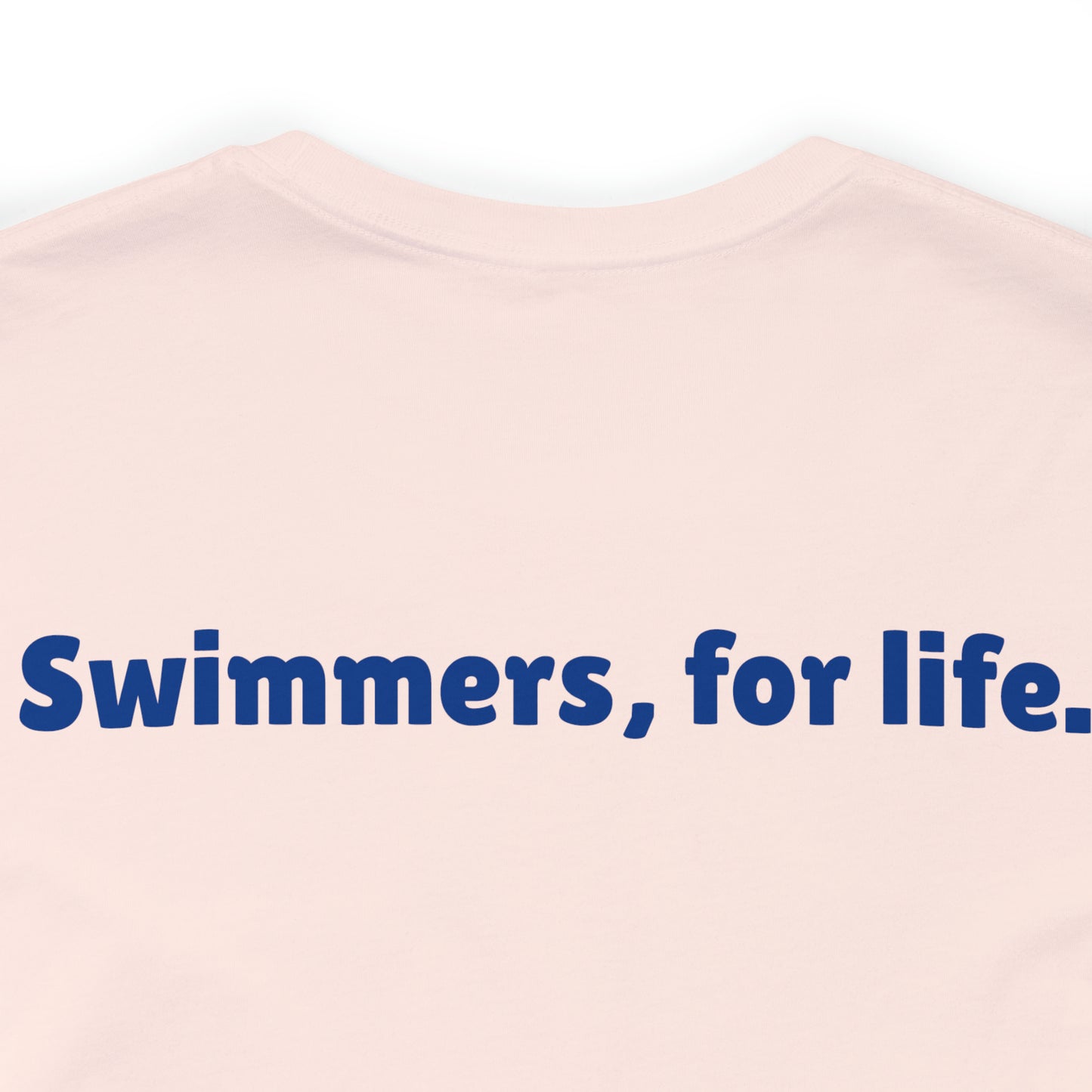 SwimCity Unisex Jersey Short Sleeve Logo Tee with Swimmers for Life