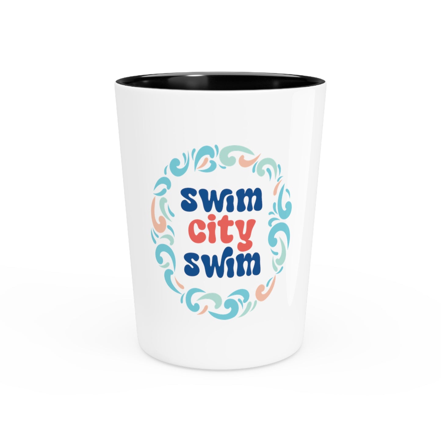 SwimCity Swim Logo Shot Glass