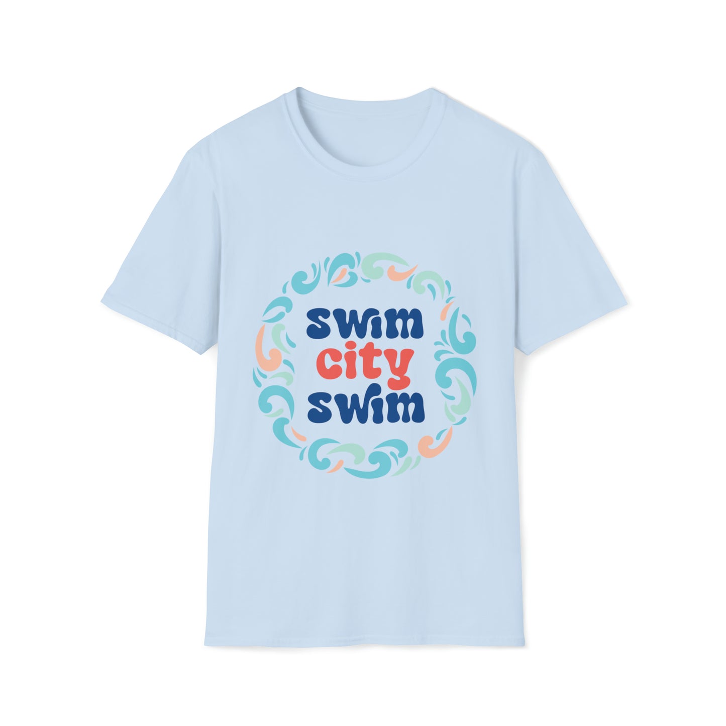 * SwimCity Logo Softstyle Tee *